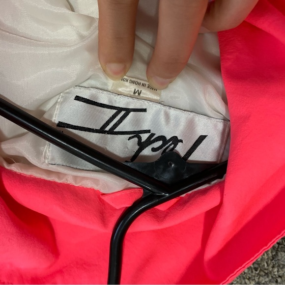 Vintage Windbreaker Jacket Unique Genuine 70s 80s Neon Take II 2 Big Pockets M - Picture 7 of 12